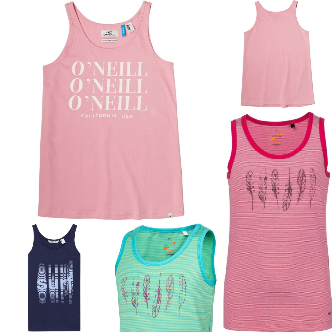 Youth Tops for Summer by O´Neill & Head Youth Tops for Summer by O´Neill & Head